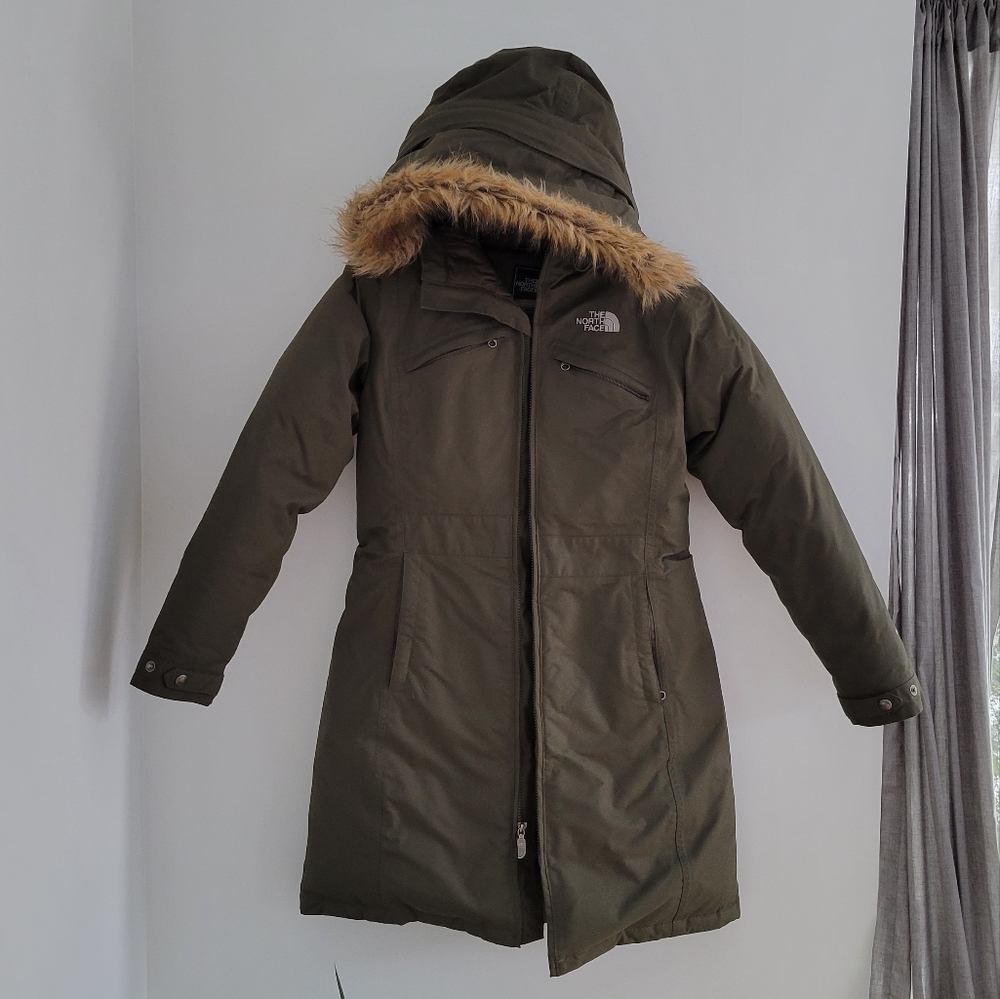 Women's North Face parka